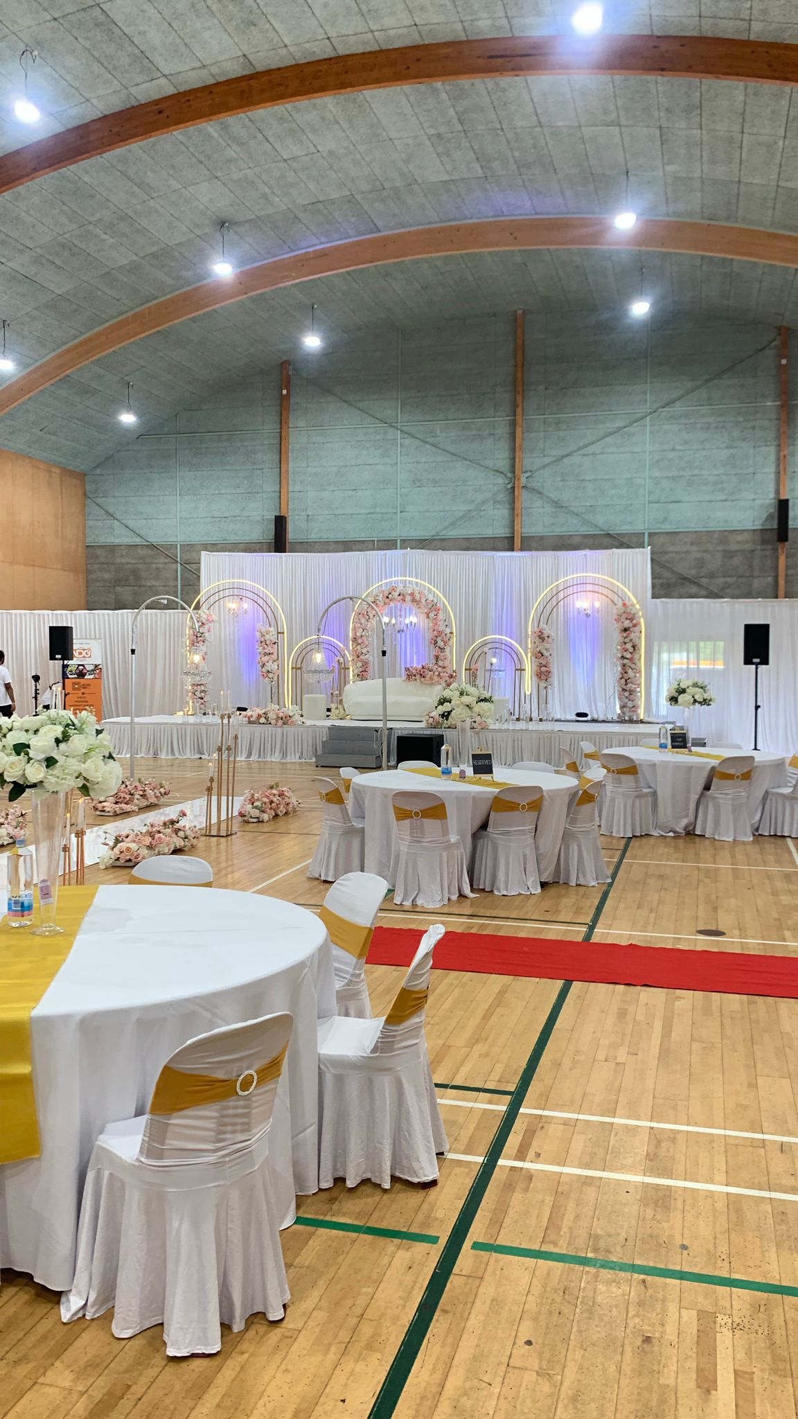 Wedding Reception Decoration - Muze Setup