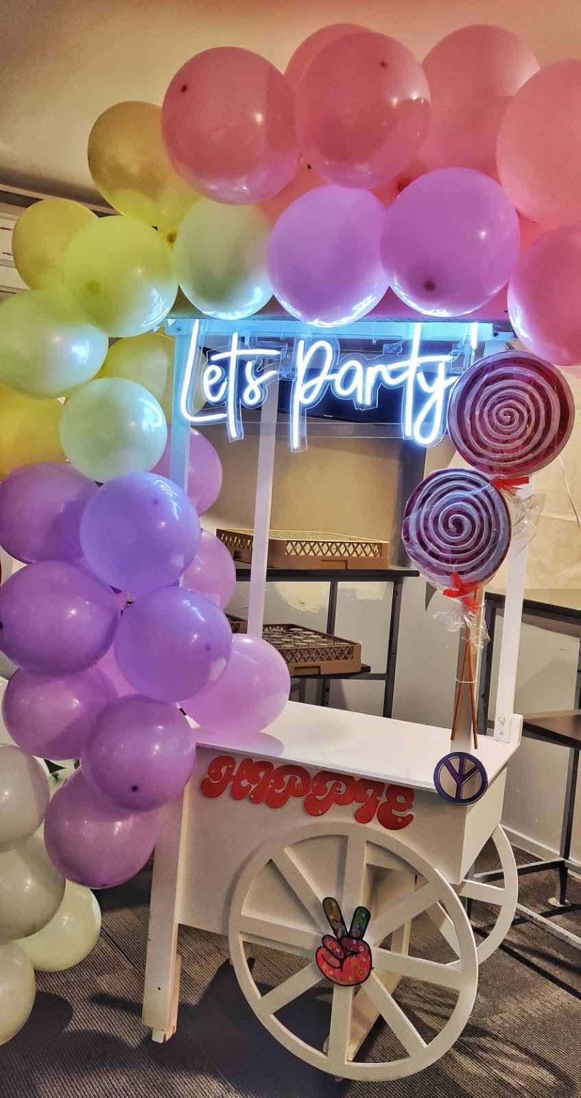 Lets Party Neon Sign ( Color changing)