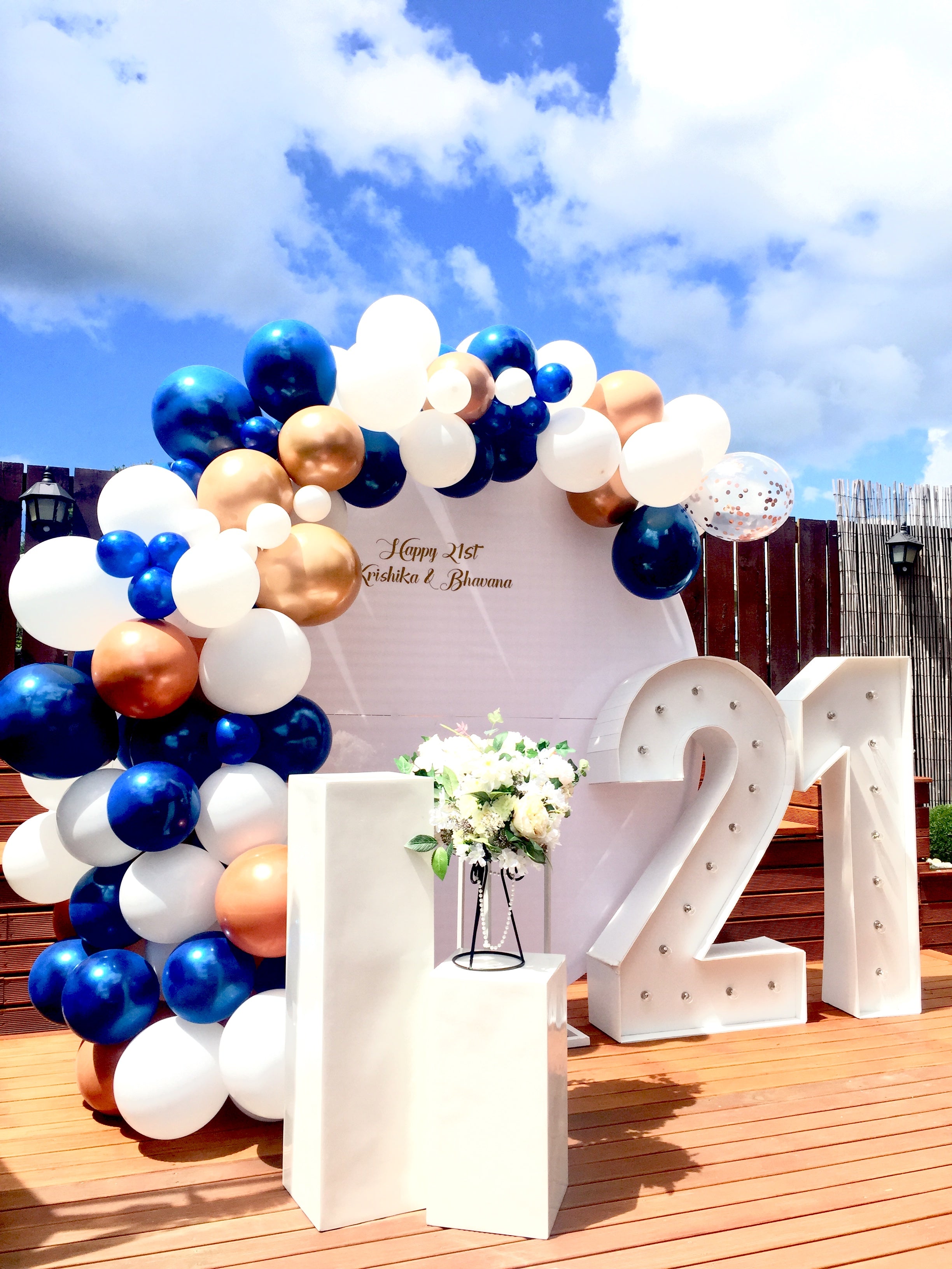 21st Birthday Party Package 10 HIRE 'N CHILL EVENTS