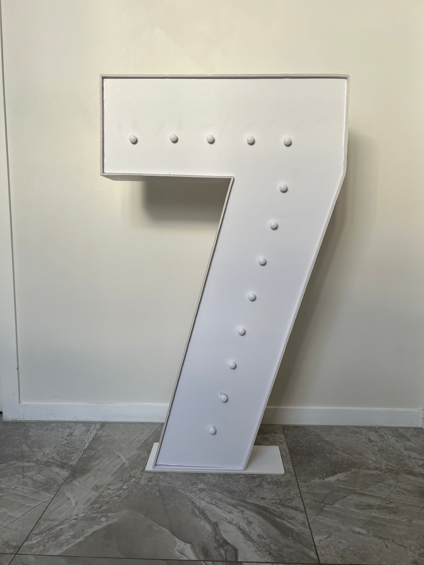 Light-up foam Number Letters