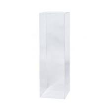 Clear Acrylic Plinth