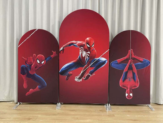Spiderman Theme Backdrop Hire | Diy Setup