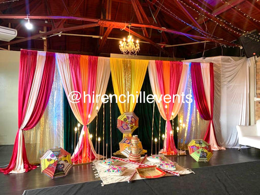 Jaggo Decoration | The vibrant setup