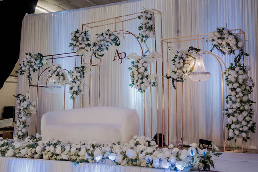 Reception Setup | Full venue styling | The AP setup