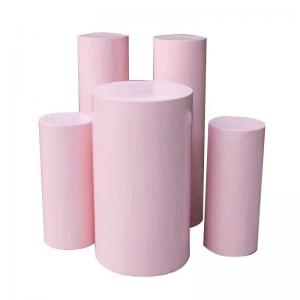 Pink Round Plinth Set