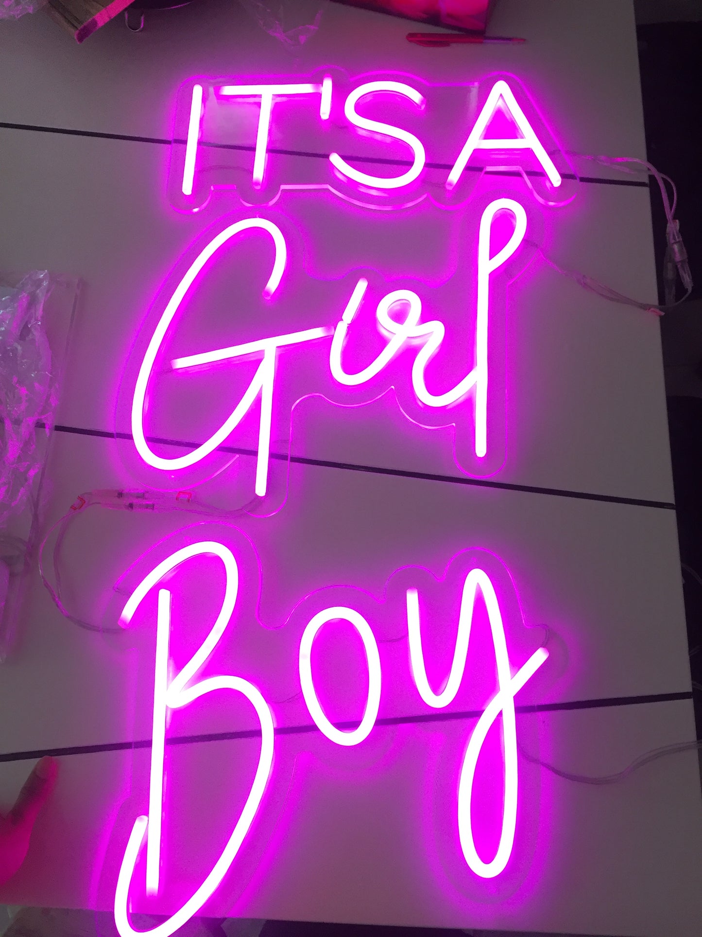 IT'S A Girl or Boy  Neon Sign