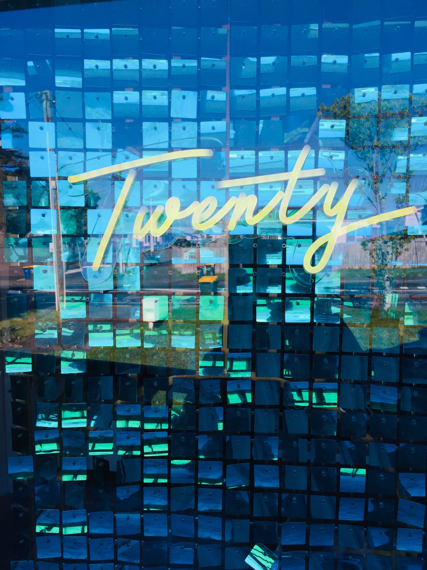 Twenty Neon Sign