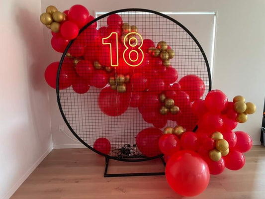 18 Neon Sign
