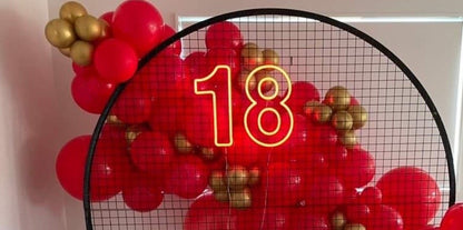 18 Neon Sign