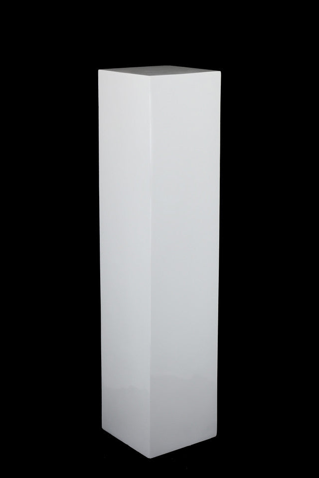 White Straight High Gloss Plinth SetX4