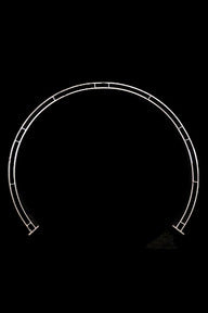 White Wedding Arch