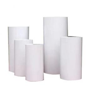 White Round Plinth Set
