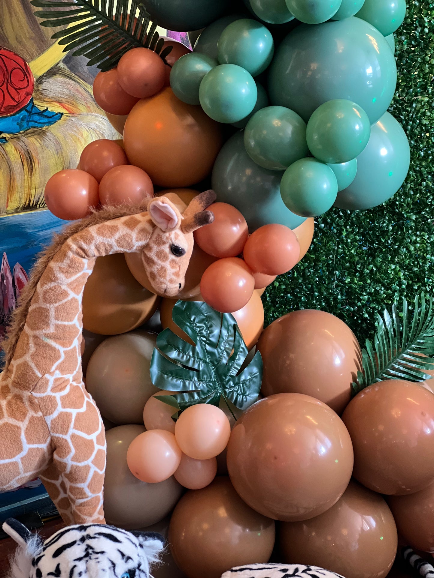 Plush Safari Animals Hire