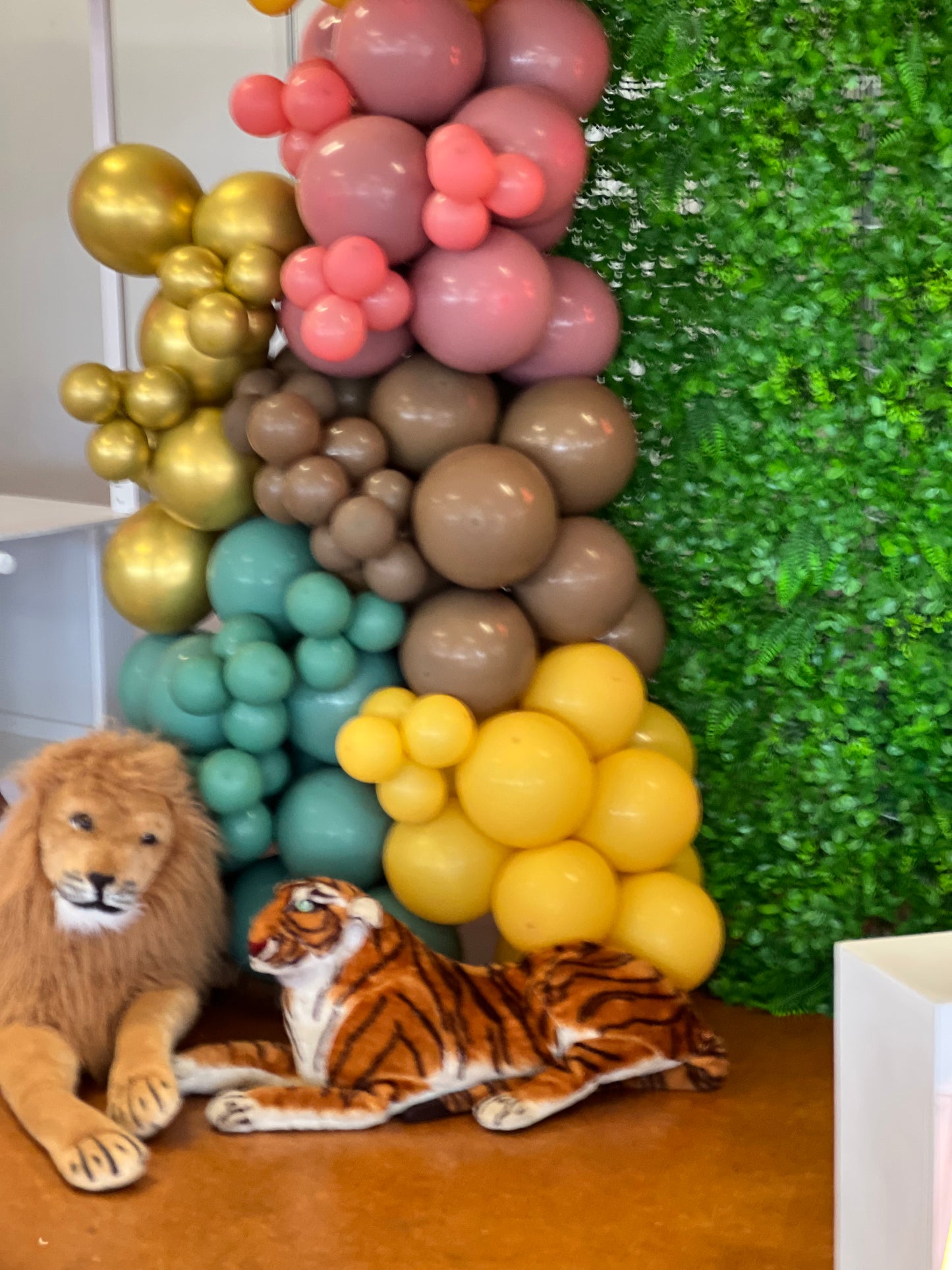 Plush Safari Animals Hire